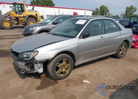 2007 Subaru Impreza 2.5I from USA, damaged, VIN JF1GD61687H505083